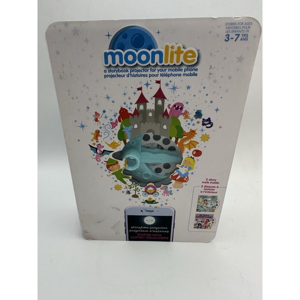 Moonlite Storybook Movie Projector Starter Pack Goodnight Moon & Sago Mini Reels